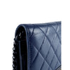 Secondhand Chanel Bicolor Quilted Aged Calfskin Gabrielle Wallet On Chain