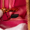 Miu Miu Bicolor Goatskin Madras Bowler Bag Secondhand