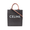 Celine Small Triomphe Coated Canvas Vertical Cabas Tote Secondhand