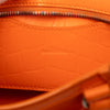 Secondhand Balenciaga Mini Croc Embossed Calfskin Motocross Neo Classic City Satchel