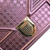 Dior Metallic Patent Microcannage Diorama Wallet on Chain Secondhand