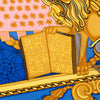 Hermès Les Bissone De Venise Silk Scarf 90 Secondhand