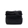 Bottega Veneta Nappa Intrecciato Trimmed Canvas Messenger Bag Secondhand