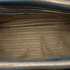 Prada Saffiano Trimmed Canvas Canapa Logo Double Zip Satchel Secondhand