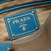 Prada Saffiano Trimmed Canvas Canapa Logo Double Zip Satchel Secondhand