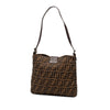 Fendi Zucca Canvas Shoulder Bag Secondhand