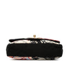 Chanel Mini Rectangular Printed Nylon and Jersey Patchwork Single Flap Secondhand