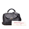 Ferragamo Medium Leather Gancini Sofia Satchel Secondhand