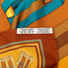 Secondhand Hermès Les Sangles Silk Scarf 90