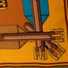 Secondhand Hermès Les Sangles Silk Scarf 90