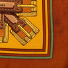 Secondhand Hermès Les Sangles Silk Scarf 90