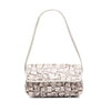 Ferragamo PVC Logo Print Shoulder Bag Secondhand