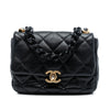 Secondhand Chanel Mini Quilted Lambskin Lacquered Chain Flap
