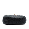 Secondhand Chanel Mini Quilted Lambskin Lacquered Chain Flap
