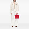 Prada Small Glace Calf Twin Pocket Satchel Secondhand