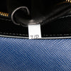 Prada Bicolor Saffiano Cuir Flap Crossbody Secondhand