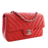 Chanel Mini Rectangular Classic Chevron Caviar Single Flap Secondhand