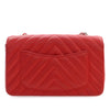 Chanel Mini Rectangular Classic Chevron Caviar Single Flap Secondhand