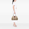 Gucci GG Canvas Web New Ladies Tote Secondhand