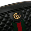 Secondhand Gucci Small Quilted Leather Web Trapuntata Crossbody