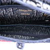Dior Oblique Embroidered Velvet Saddle Bag Secondhand