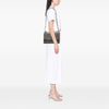 Saint Laurent Large Croc Embossed Leather Monogram Sunset Crossbody Secondhand
