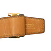 Hermès Box Calf and Togo Constance H Reversible Belt Secondhand