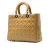 Dior Large Patent Cannage Lady Dior Secondhand