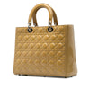 Secondhand Dior Large Patent Cannage Lady Dior