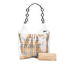 Burberry PVC and House Check Canvas Shopper Tote Secondhand