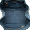 Prada Denim Canapa Logo Tote Secondhand