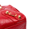 Balenciaga Mini Lambskin Motocross Giant 21 City Satchel Secondhand