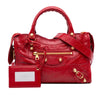 Balenciaga Mini Lambskin Motocross Giant 21 City Satchel Secondhand