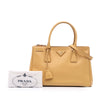 Prada Small Saffiano Lux Galleria Double Zip Satchel Secondhand