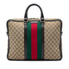 Gucci GG Canvas Web Briefcase Secondhand