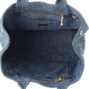 Prada Denim Canapa Logo Tote Secondhand