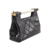 Chanel Small Lambskin Pearl Handle Tote Secondhand