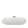 Saint Laurent Medium Chevron Calfskin Monogram Envelope Bag Secondhand