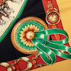 Hermès Chevaux De Trait Silk Scarf 90 Secondhand
