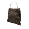 Fendi Zucca Canvas Metal Handle Tote Secondhand