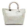 Dior Medium Woven Iridescent Calfskin Soft Lady Dior Secondhand