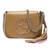 Gucci Small Patent Soho Chain Flap Crossbody Secondhand