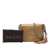 Gucci Small Patent Soho Chain Flap Crossbody Secondhand