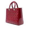 Dior Large Patent Cannage Lady Dior Secondhand