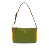 Prada Bicolor Saffiano Shoulder Bag Secondhand