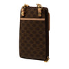 Celine Macadam Coated Canvas Wallet with Strap Secondhand
