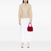 Chanel CC Quilted Suede Handbag Secondhand