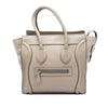 Celine Micro Leather Luggage Tote Secondhand