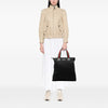Gucci GG Canvas Web Vertical Tote Secondhand