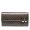 Gucci Microguccissima Patent Bow Heart Continental Wallet Secondhand